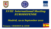 Conferencia Internacional de EuroDefense. 20 de Septiembre de 2012